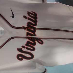 Nike Dri Fit University of Virginia Baseball Jersey